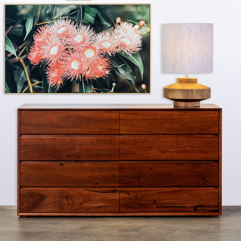 Apartment Lowboy Chest WA Marri or WA Jarrah