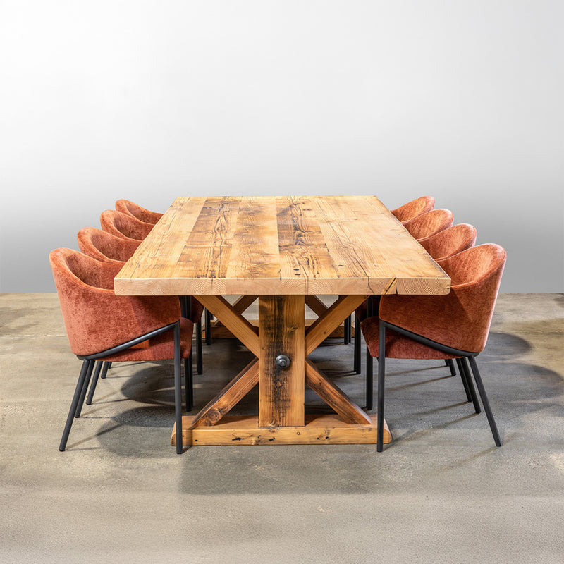 French Industrial Refectory Dining Table