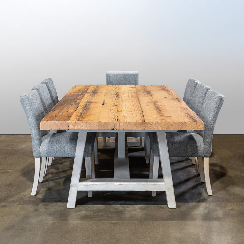 Hampton Dining Table Whitewash Base