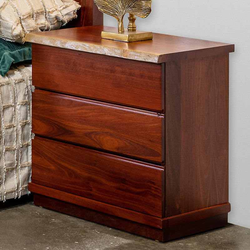 Naturaliste Three Drawer Bedsides WA Marri or WA Jarrah