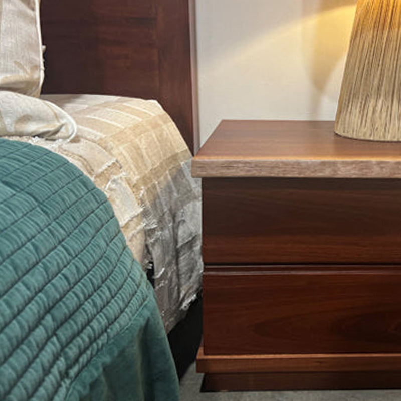 Naturaliste Two Drawer Bedsides WA Marri or WA Jarrah