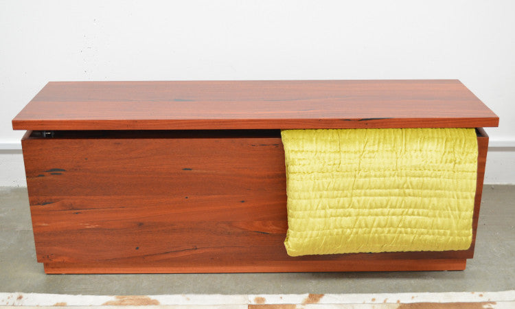 Brighton Jarrah Blanket Box