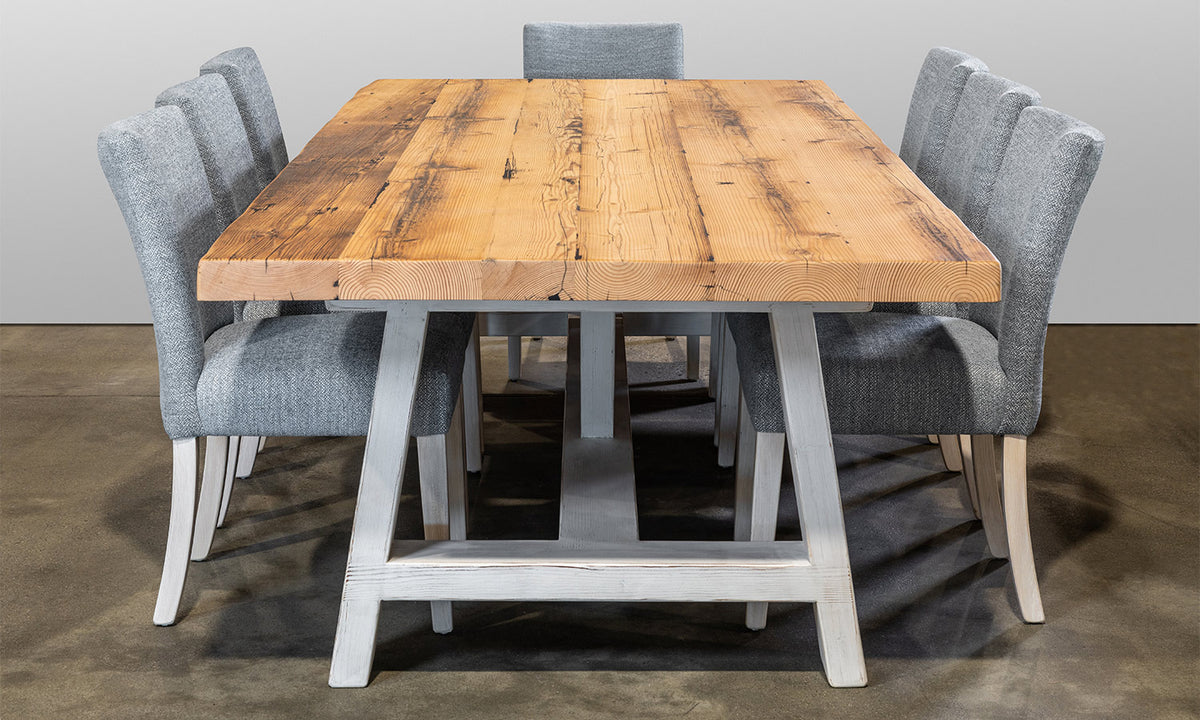 Hampton Recycled Timber Baltic Pine Dining Table Perth WA General