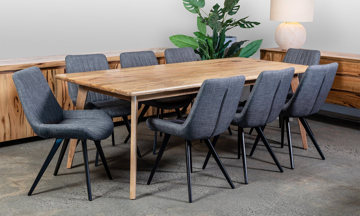 Sienna Solid Marri Timber Dining Table Perth WA General Store