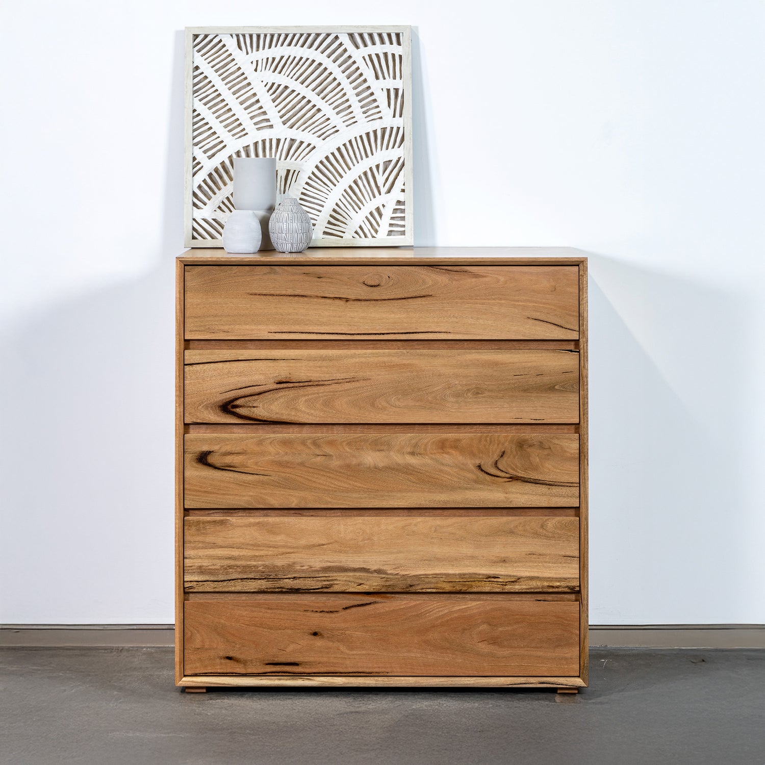 Apartment Tallboy Chest WA Marri or WA Jarrah