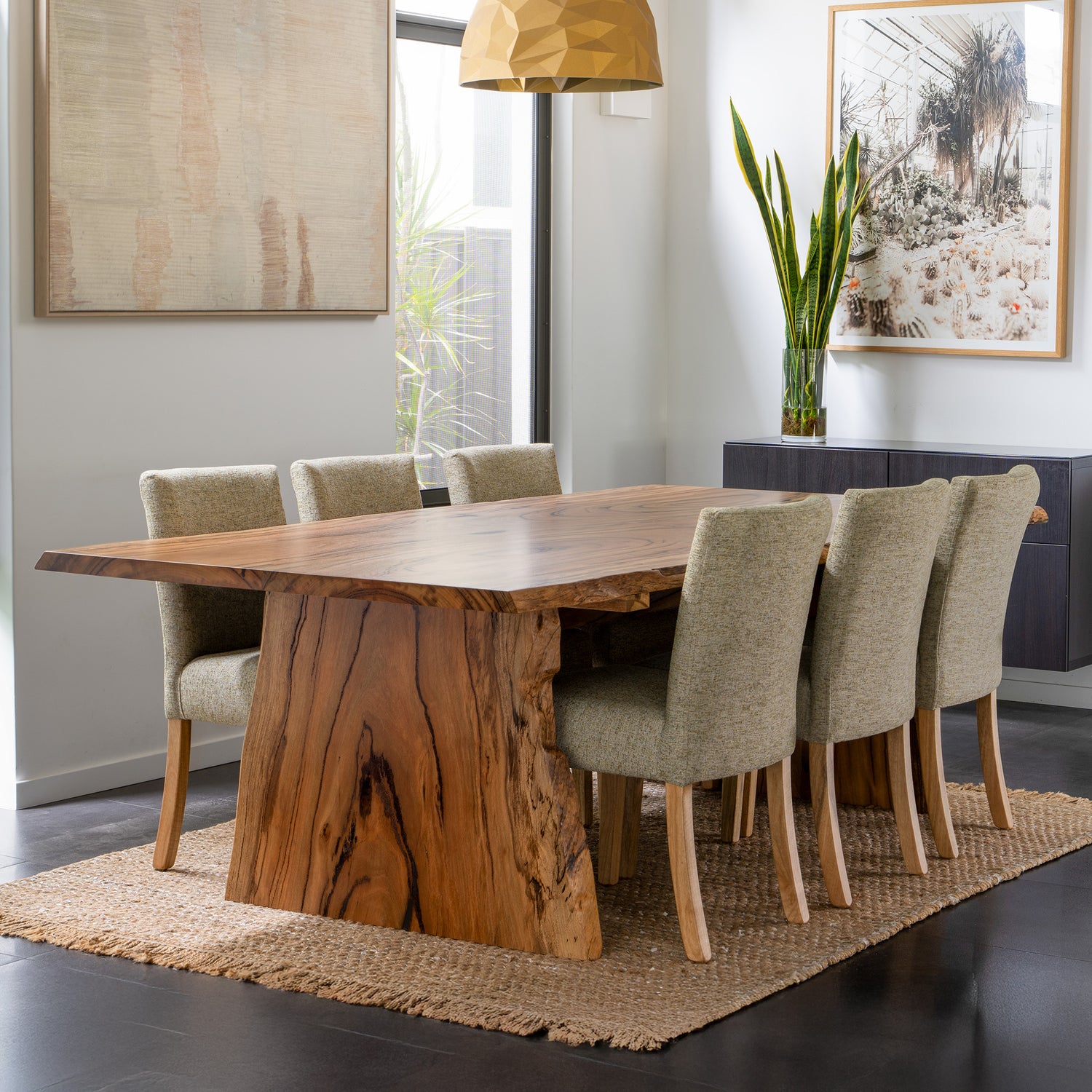 Domus  Dining Table Natural Edge