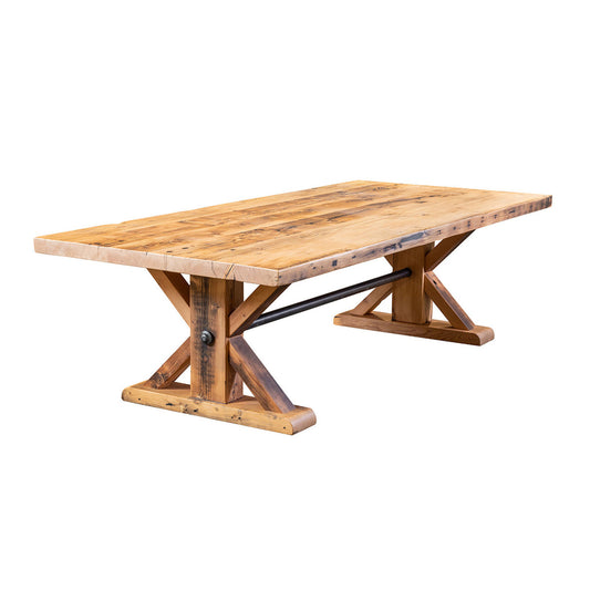 French Industrial Refectory Dining Table