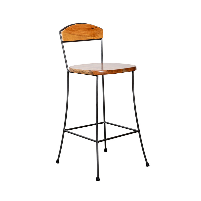 Iron Back Bar Stools