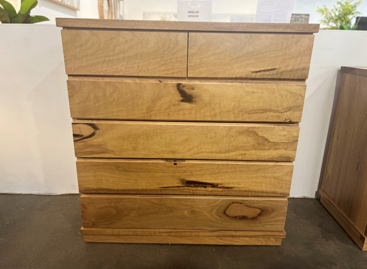 Meelup Tallboy Chest W.A. Jarrah or Marri