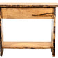 Natural Edge Hall Table - One Drawer