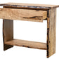Natural Edge Hall Table - One Drawer