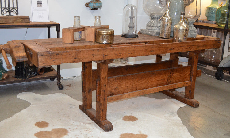 19th Century European Workers Bench