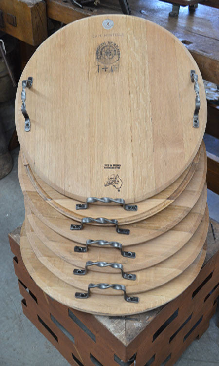 Cheeseboards Made from Wine Barrels