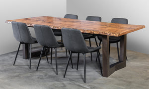 Gathwood Original Marri Timber Slab Natural Edge Dining Table Made in Perth WA