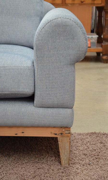 Hampton Armchair - Hamptons style Lounge Room Furniture Chair - Fabric - Perth, WA Detail