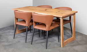 Harvey Dam Reclaimed WA Blackbutt Timber Wood Compact 4 seat dining table made in Perth, WA