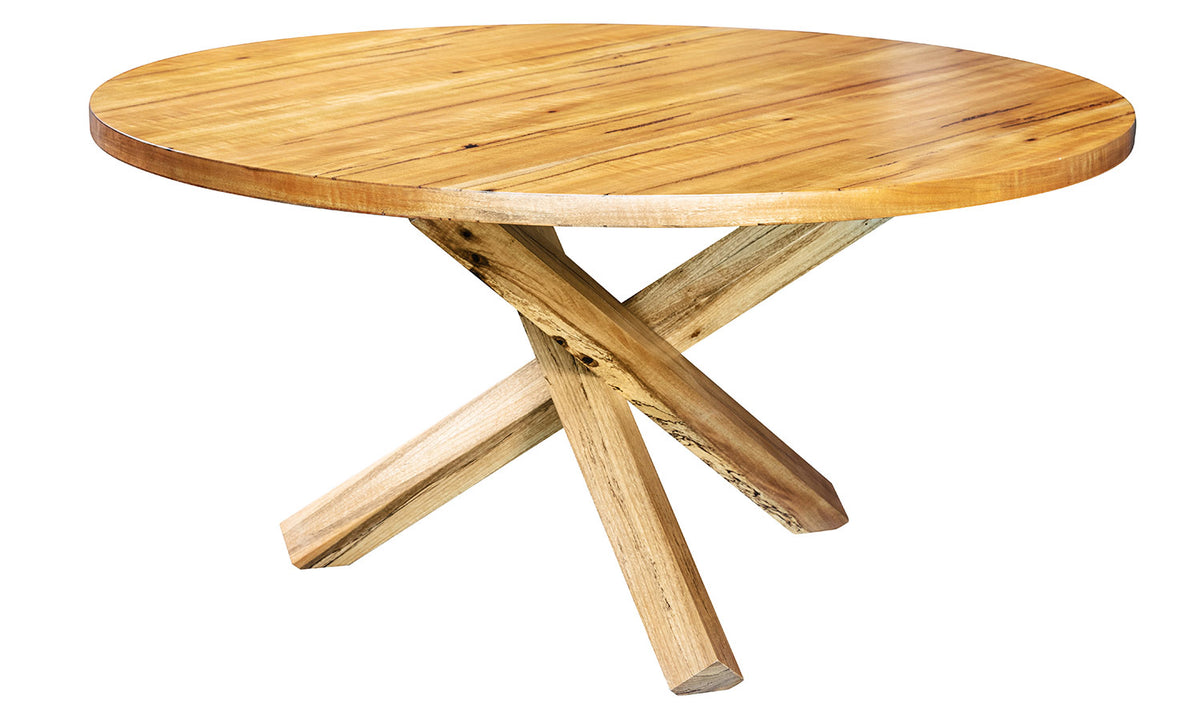 Mack Marri Timber Round Dining Table Perth, WA General Store
