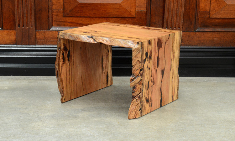 Natural Edge Lamp Table