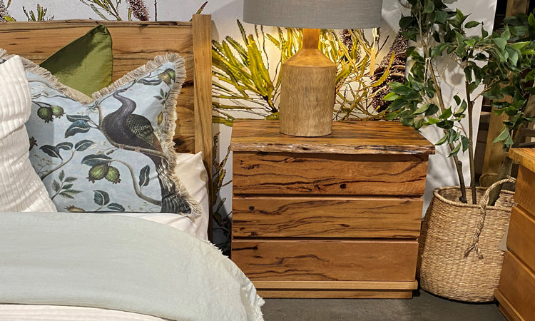 Naturaliste 3 Drawer Bedside