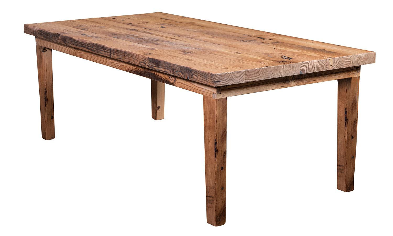 Old London Recycled Timber Wood 100 yr old Baltic Pine Solid Wood Dining Table Perth WA