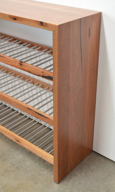 Wine Racks Jarrah Marri and American Black Walnut WA Made General Store Furniture Homewares